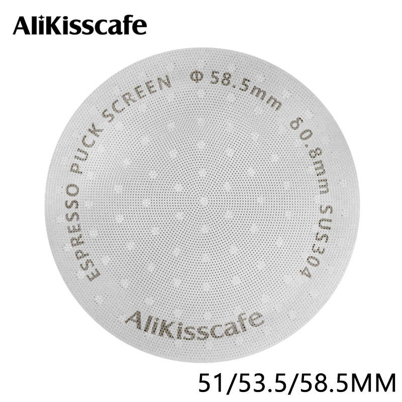 Coffee Vending Equipment - Alikisscafe Espresso Puck Screen 51mm 53.5mm