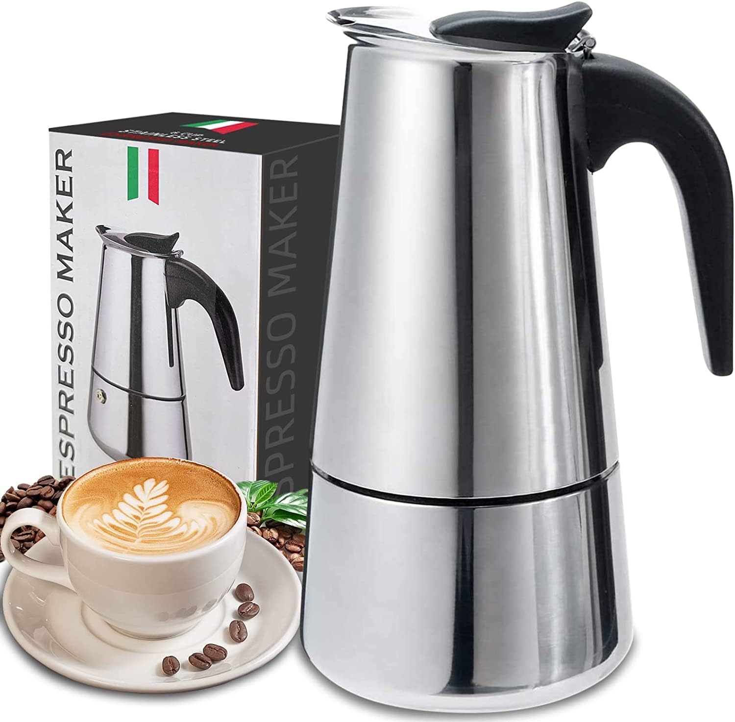 Coffee Vending Equipment - 4/6/9 kubki Moka Pot Caffe Machine