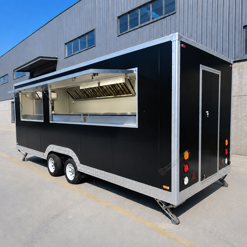 Coffee Equipment For Business - Mobilny przyczep gastronomiczny, w pełni wyposażony,