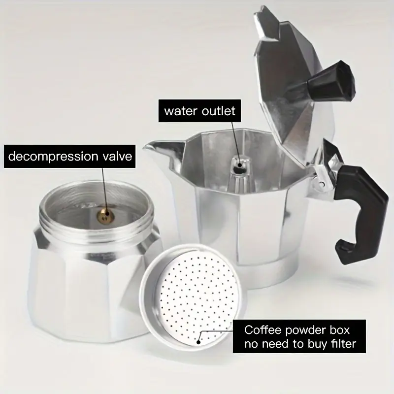 Klasyczny aluminiowy ekspres d – Coffee Vending Equipment recenzja i cena