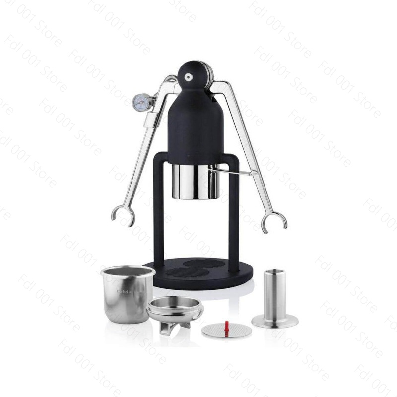 Ręczna prasa do kawy, robot do – Pressure Gauge Espresso recenzja i cena