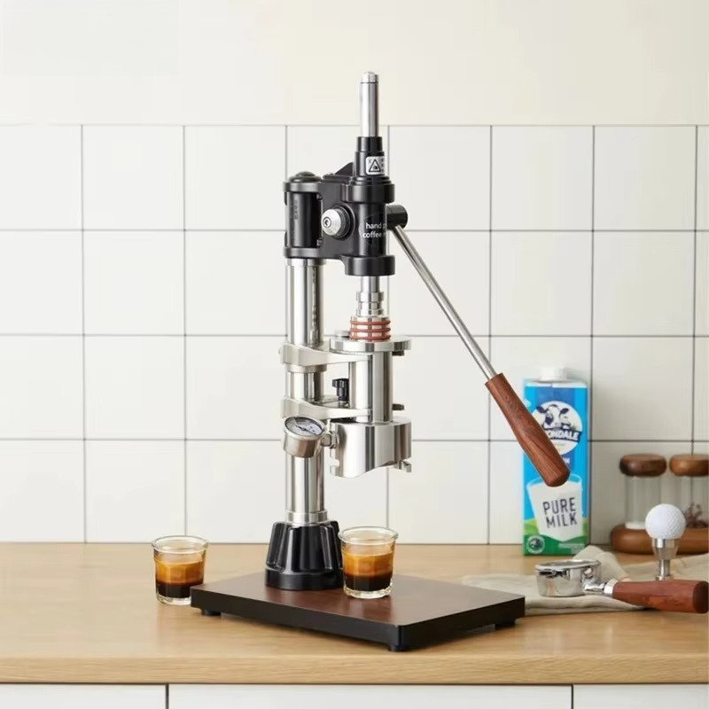 Ręczna ekspresowa maszyna do k – Pressure Gauge Espresso recenzja i cena